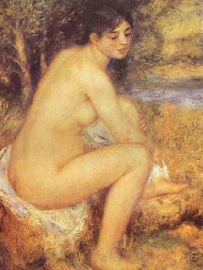 Pierre-Auguste Renoir Seating Girl, Norge oil painting art